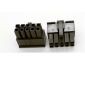 Connecteur d'alimentation femelle 10 broches, prise noire pour bloc d'alimentation