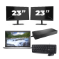 Dell Latitude 5420 - Intel Core i7 11e génération - 14 pouces - 16Go RAM - 256Go SSD - Windows 11 + 2x Écran 23 pouces