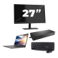 Dell Latitude 7300 - Intel Core i5-8e génération - 13 pouces - 8 Go de RAM - SSD de 256 Go - Windows 11 Famille + 1 moniteur 27 pouces
