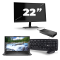 Dell Latitude 7400 - Intel Core i7-8e Génération - 14 pouces - 8Go RAM - 512Go SSD - Windows 11 + 1x 22 pouces Moniteur