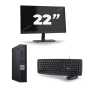 Dell Optiplex 7070 Micro USFF - Intel Core i5-9e Generatie - 8Go RAM - 256Go SSD - Windows 11 + 1x 22 inch Monitor
