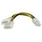 Convertisseur EPS double Molex vers 8 broches