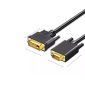 Câble DVI-I (24+5) Dual Link mâle vers VGA mâle M/M, 1,5 m