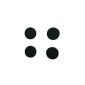 Pied en caoutchouc pour ordinateur portable, 4 pièces, pour Lenovo Think T460S T470S, etc.