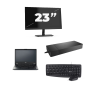 Fujitsu LIFEBOOK E5410 - Intel Core i5-10.ᵃ Generación - 14 pulgadas - 16GB RAM - 256GB SSD - Windows 11 Home + 1x 23 pulgadas Monitor