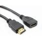 Câble d'extension HDMI V1.4, noir 50CM
