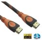 Câble HDMI v2.0 avec Ethernet, M/M, 300CM