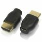 Adaptateur Micro HDMI Femelle vers HDMI Mâle
