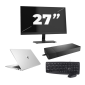 HP EliteBook 830 G7 - Intel Core i7 10e génération - 13 pouces - 16Go RAM - 256Go SSD - Windows 11 Home + 1x Écran 27 pouces