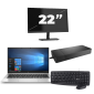 HP EliteBook 835 G7 - AMD Ryzen 3 Pro 4450U - 13 pulgadas - 8GB RAM - 256GB SSD - Windows 10 Home + 1x 22 pulgadas Monitor