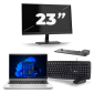 HP ProBook 640 G8 - Intel Core i5 11e génération - 14 pouces - 16Go RAM - 256Go SSD - Windows 11 + 1x Écran 23 pouces