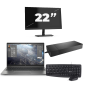 HP ZBook Firefly 14 G8 - Intel Core i7 11e génération - 14 pouces - 16Go RAM - 256Go SSD - Windows 11 Home + 1x Écran 22 pouces