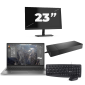 HP ZBook Firefly 15 G7 - Intel Core i7-10.ᵃ Generación - 15 pulgadas - 8GB RAM - 256GB SSD - Windows 11 + 1x 23 pulgadas Monitor