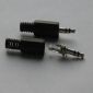 Connecteur adaptateur Jack Audio stéréo mâle 3.5mm, à souder