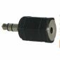 Convertisseur Jack stéréo 2,5 mm femelle vers 3,5 mm mâle