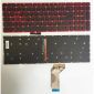 Clavier d'ordinateur portable pour Acer Nitro AN515-51 VX5-793 avec rétroéclairage rouge 28PIN