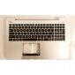 Clavier d'ordinateur portable pour ASUS X555 K555 R556 avec topcase argenté tiré