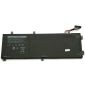 Batterie d'ordinateur portable pour Dell XPS 15 9550 Precision 5510 série avec double emplacement HDD 11.4V 4865mAh 56Wh RRCGW