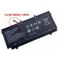 Batterie d'ordinateur portable pour HP Spectre x360 13-AB 13-AC 13-w 11,55 V 57,9 Wh connecteur 10 broches