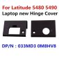 Couvercle de charnière de lunette pour ordinateur portable, capuchon pour Dell E5480 5490 5492 5495 0M8HV8 033MD3