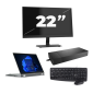 Lenovo Thinkpad L13 Yoga Gen 3 - Intel Core i5 12e génération - 13 pouces - Touch - 16Go RAM - 256Go SSD - Windows 11 Home + 1x Écran 22 pouces