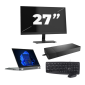 Lenovo Thinkpad L13 Yoga Gen 3 - Intel Core i5 12e génération - 13 pouces - Touch - 16Go RAM - 256Go SSD - Windows 11 Home + 1x Écran 27 pouces