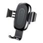 Baseus chargeur sans fil gravité support de voiture accessoires universels noir/argent