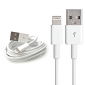 Câble USB 8 broches pour iPhone, iPod | couleur Blanc 100CM