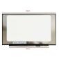 Écran mat pour ordinateur portable LED FHD IPS 15,6" (35 cm) 30 broches EDP sans support inverseur court