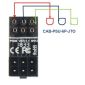 Port PSU de carte graphique à 6 broches, adaptateur rotatif à 180 degrés F/M, sortie