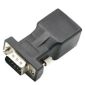 Prise mâle RJ45 vers 8P 8C femelle, bornes à vis, Ethernet, prise réseau plaquée or