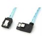 Câble SATA angle plat 90 degrés, 60 cm