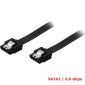 Câble SATA 3, 6 Gbit/s, 45 cm,