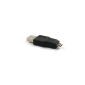 Adaptateur USB micro mâle vers USB A mâle