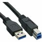 Câble USB 3.0, A/B, 1,8 M en vrac