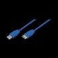 USB 3.0 A mâle vers A femelle, bleu, 3M,CU0057