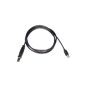 Câble USB 2.0 Type-B mâle vers USB-C mâle, 100 cm, noir