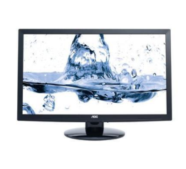 AOC e2495sd - 24 pouces - 1920 x 1080 - DVI - VGA - Noir