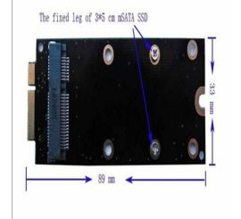 SSD mSATA vers SSD Apple MacBook Pro A1425 ME662 2012