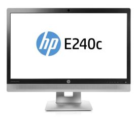 HP EliteDisplay E240c - 24 pouces - 1920x1080 - DP - HDMI - VGA - Gris