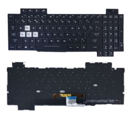 Clavier pour Asus S5C FX95G GL703VS FX505 GL504 GL704 S7CM FX705 rétro-éclairé