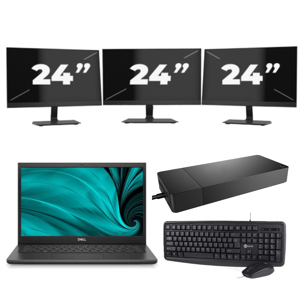 Mostrar detalles de Dell Latitude 3430 - Intel Core i3 de 12ª geração - Tela de 14 polegadas - 8 GB de RAM - SSD de 256 GB - Windows 11 Home + 3 monitores de 24 polegadas https://www.remarkt.fr/media/catalog/product/d/e/dell_latitude_3430_3x24.png