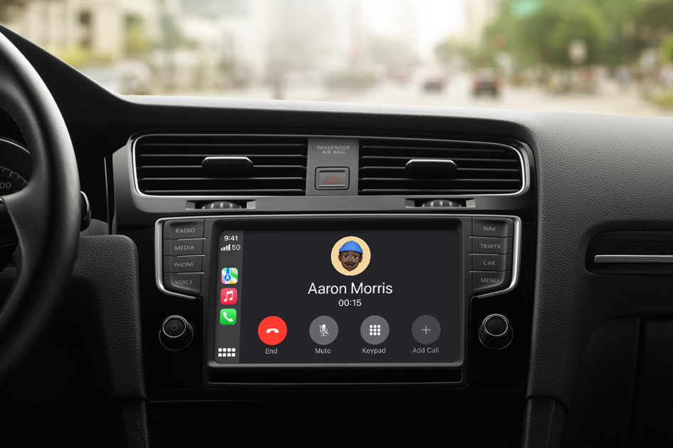 apple carplay gebruiken