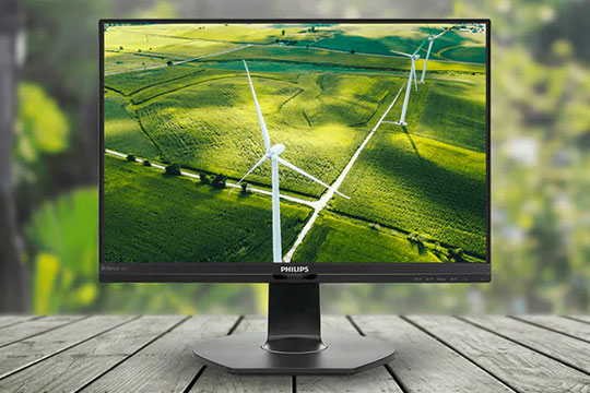 Moniteur avec bras de moniteur